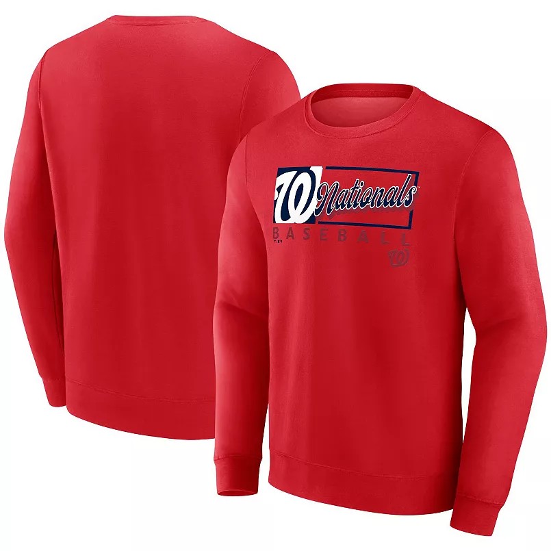 Men MLB Washington Nationals 2024 hoodie